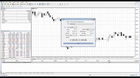 Metatrader5 Mt5 Placing Orders Youtube