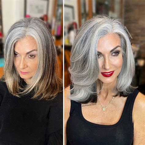 Gray Hair Transformation By Jack Martin Silver Hair Color Grey Hair