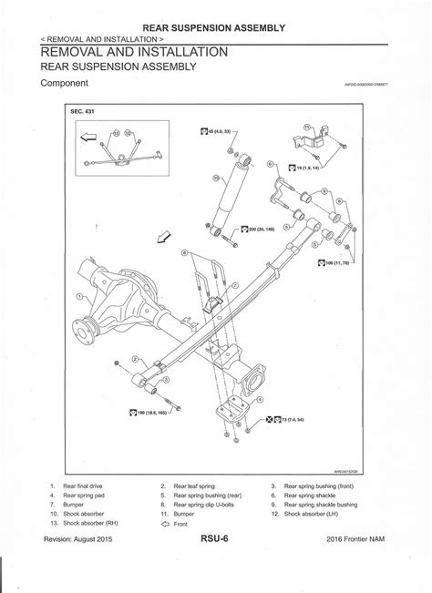 Torque Specs Go To List Nissan Frontier Forum