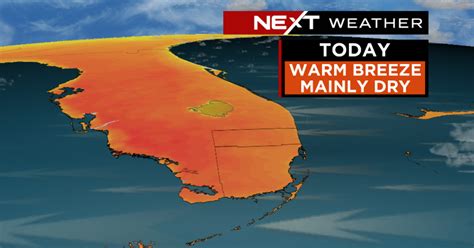 Miami Weather: Warm with a nice breeze, cold front this weekend - CBS Miami