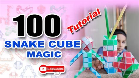 Snake Cube Video Tutorial How To Solve Rubik S Snake Cube Puzzle