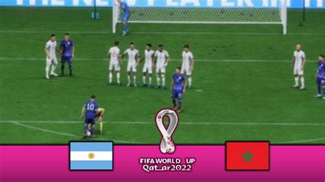 Argentina Vs Morocco Semi Final FIFA World Cup Qatar 2022 FIFA 23