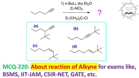 Mcq About Reaction Of Terminal Alkyne By Dr Tanmoy Biswas