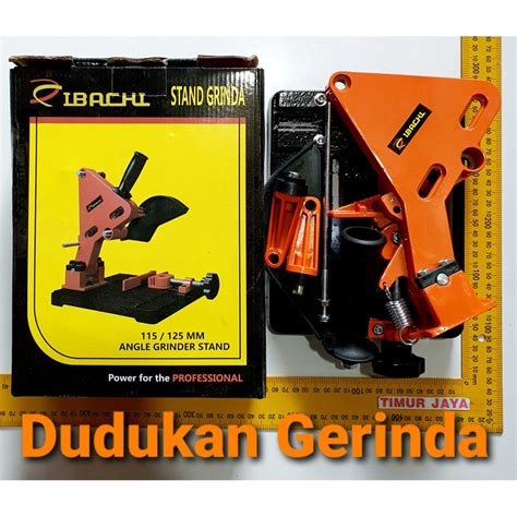 Jual STAND Dudukan GERINDA TANGAN 4 In STAND GRINDER Ibachi Merah