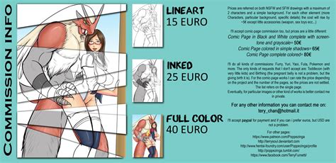 Commission Info By Poppezinga Hentai Foundry