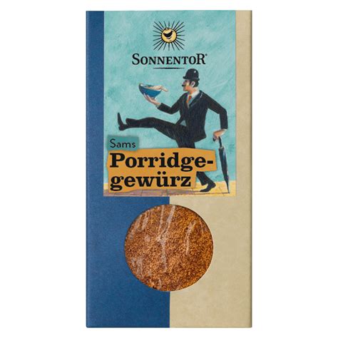 Bio Sams Porridge Gewürz von Sonnentor bei greenist de