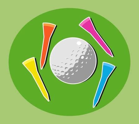 Golf Tee Vector Art, Icons, and Graphics for Free Download