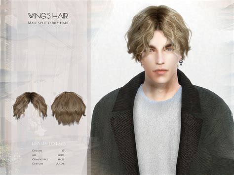 Sims 4 Cc Hair Male Curly Infoupdate Org