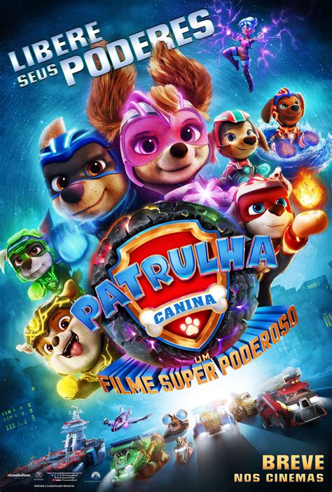 Atoupeira Patrulha Canina Um Filme Superpoderoso Ganha P Ster E