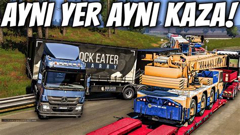 Ayni Yer Ayni Kaza Mercedes Actros Le Dorse Ekerken Kaza