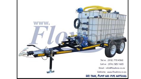 2022 Other New 2000lt Flowbin Water Bowser Trailer Water Bowsers