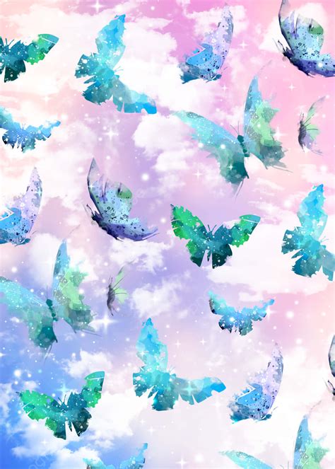 Download Glitter Butterfly Wallpaper | Wallpapers.com