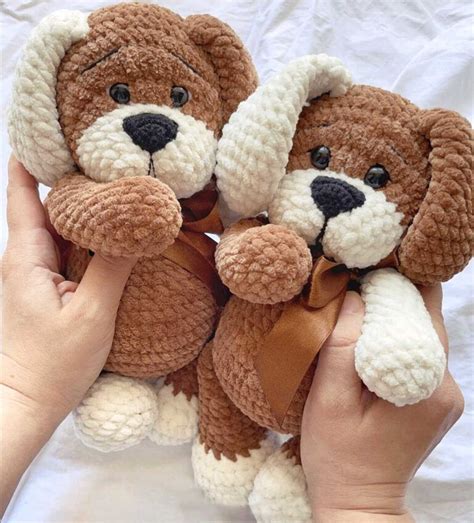 Amigurumi Plush Teddy Dog Crochet Pdf Free Pattern Amigurumi Crochet