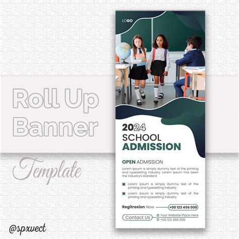 The Best Education Rollup Banner Template Design On Behance