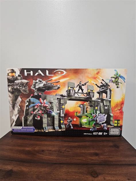 Halo Mega Bloks Unsc Firebase Brand New Great For Collector 637pc Ebay