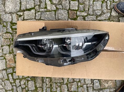 BMW 4 F32 F33 F36 LIFT LCI FULL LED LAMPA PRZEDNIA LEWA ORYGINAŁ