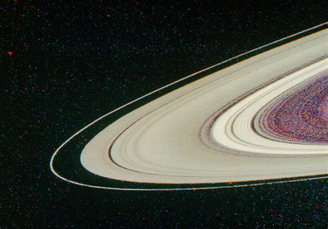 Voyager I Photo Of The Rings Of Saturn Photograph By Nasa Science Photo Library Fine Art America