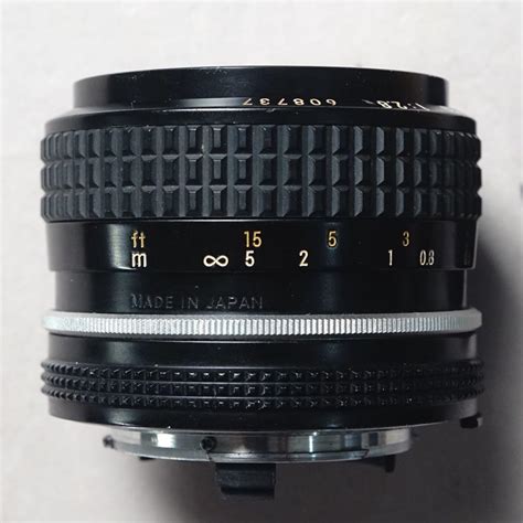 Lensa Nikon Mm F Ai Mulus Normal Tajam Fotografi Di Carousell