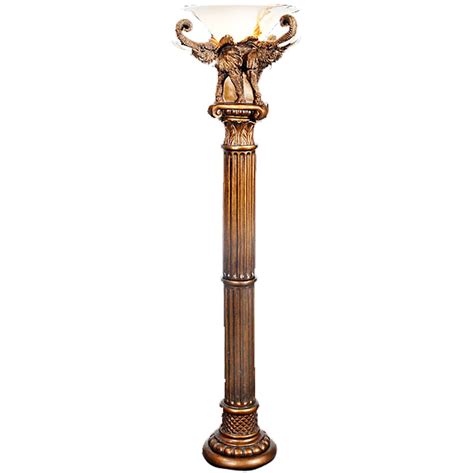 Elephant Floor Torchere Torchiere Floor Lamp Gold Floor Lamp Floor Lamp