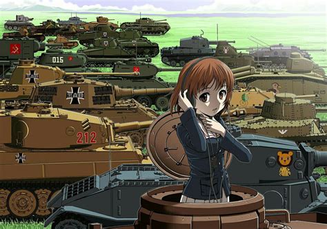 pin   girls und panzer historical anime cute anime