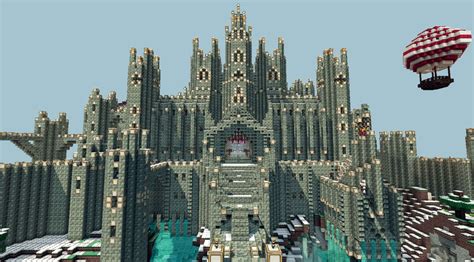 My Minecraft Castle Close Front View Download Now By Cw390 On Deviantart