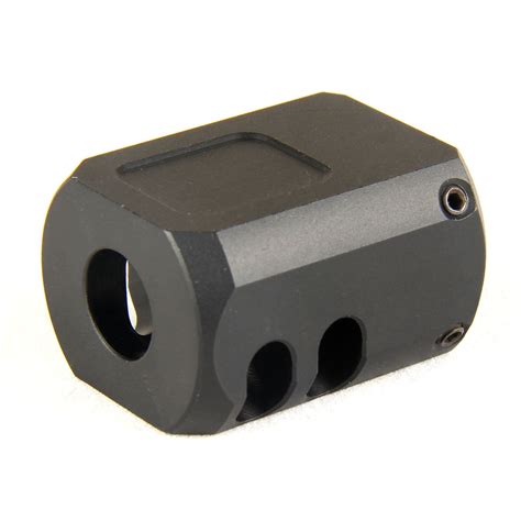 Glock 9mm Muzzle Brake 12x28 Tpi Compensator 1814g Tacfun