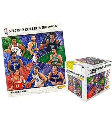 Panini Nba Sticker Album Display Mit T Ten Stickerpoint