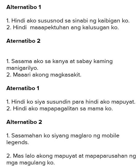 Gawain Sa Pagkatuto Bilang 1 PANUTO May Mga Pangyayari Hindi Natin