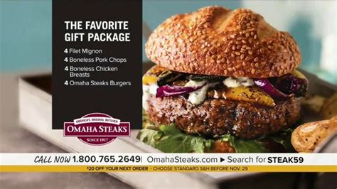 Omaha Steaks Favorite T Package Tv Commercial Fifth Generation 20 Off Ispottv