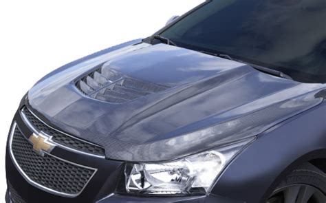 2011 2015 Chevrolet Cruze Carbon Fiber Stingray Z Hood 1 Piece