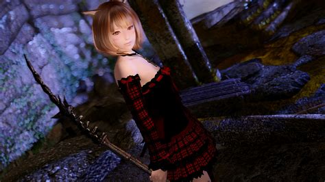 Little Carmine Dress At Skyrim Nexus Mods And Community