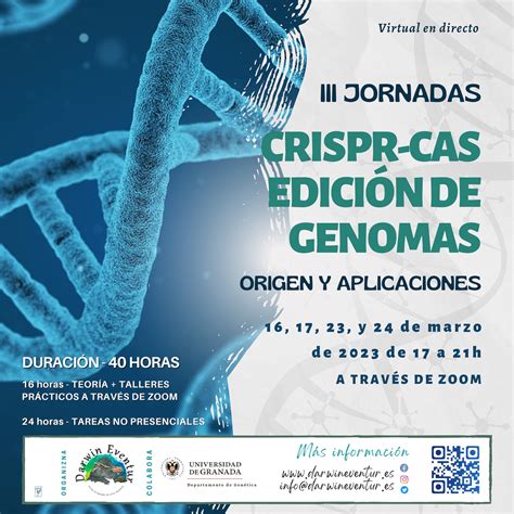 III Jornadas CRISPR Cas Edición de genomas origen y aplicaciones