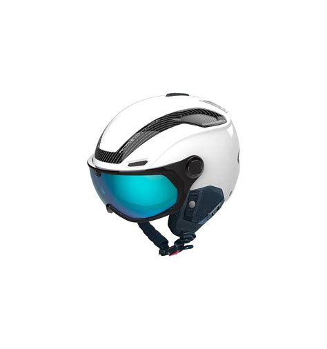 Casque de Ski Bollé V line Carbon White Matte Phantom Blue Cat1 3