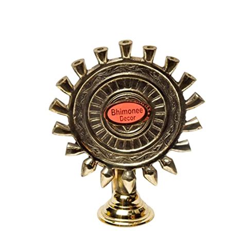 Buy Pure Brass Chakra Aarti Deep Deepak Diya Bhimonee Decor