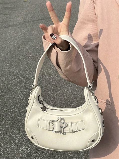 Bolsa Hobo Pequena Leve E Casual Para Neg Cios Decora O Fivela E