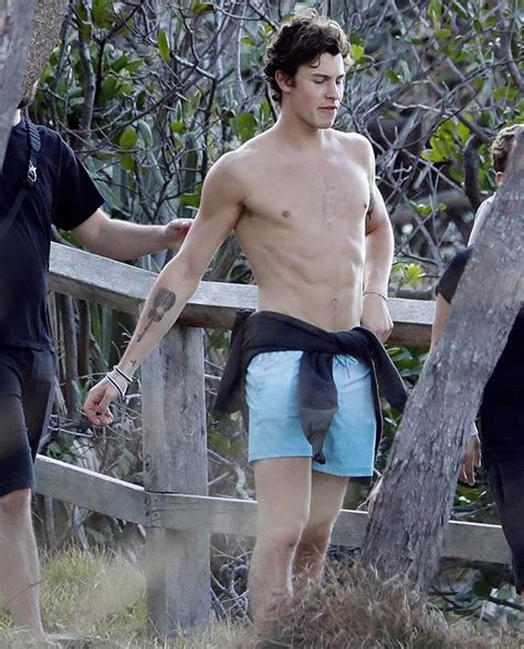 Shawn Mendes é clicado sem camisa e exibe tanquinho OFuxico