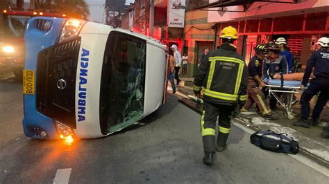 Tragedia En Antioquia Ambulancia Se Accidentó Y Paciente Que