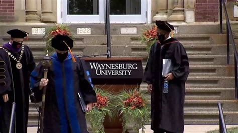 Waynesburg University 2020 Commencement Sunday 1030 Youtube