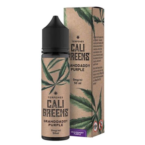 Granddaddy Purple Terpenes E Liquid Shortfill By Cali Greens Vaping