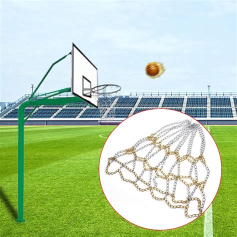 Nets Sports And Outdoors Basketball Net Standard Galvanized Steel Outdoor