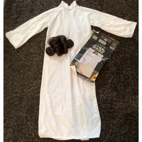 Rubie S Other Vtg Star Wars Princess Leia Halloween Costume Adult Standard Rubies 994 868a