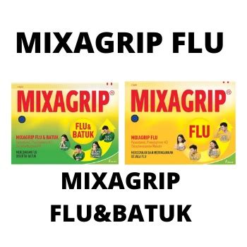 Jual MIXAGRIP FLU BATUK MIXAGRIP FLU ISI 4 KAPLET OBAT FLU PILEK