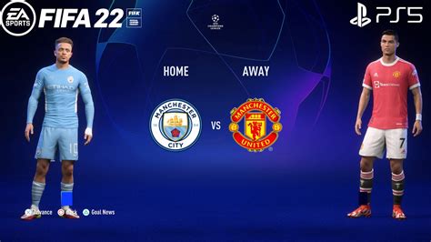 Fifa Ps Manchester City Vs Manchester United Uefa Champions