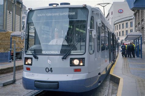 Sheffield Supertram Tram Fitzalan Square Pond Forge Flickr