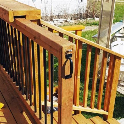 Wood Sliding Deck Gate Design Idea Inspiration Deck Gate Diy Deck