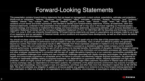 Phinia Inc 2023 Q2 Results Earnings Call Presentation Nysephin