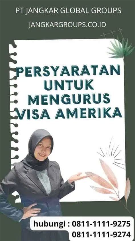 Cara Pengajuan Visa Amerika Terbaru Jangkar Global Groups