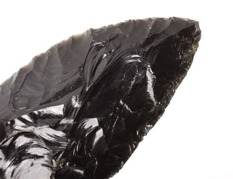 Native American Obsidian Projectile Point