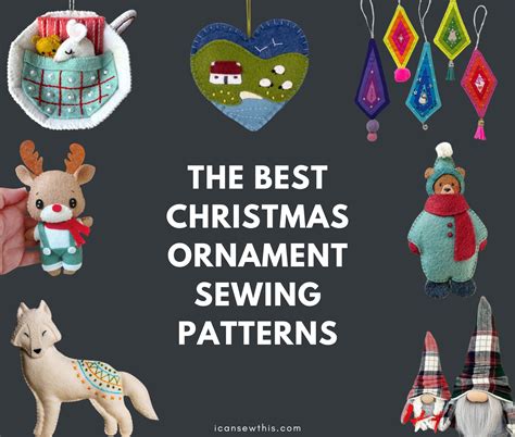 The Best Christmas Ornament Sewing Patterns To Try This Year I Can