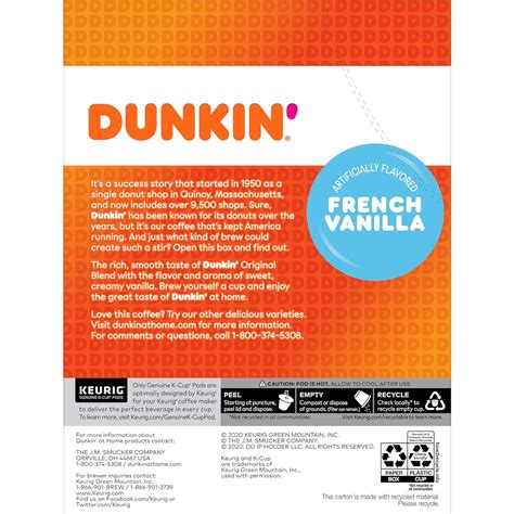 Dunkin' French Vanilla Coffee Pods Review | Morning Coffee Journal